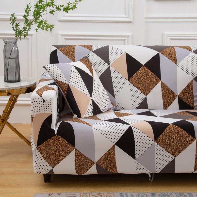 Эластичный чехол секционный эластичный чехол для дивана для гостиной чехол для дивана L-образный угловой чехол для кресла 1/2/3/4 местный