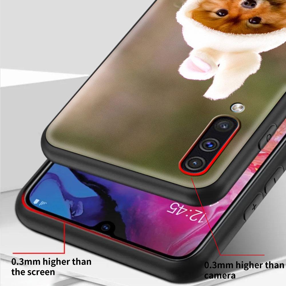 Чехол для телефона с милой собакой для Samsung Galaxy A21S A50 A70 A12 A10 A10S A02S A20E A40 A20 A51 A71 A30, мягкий чехол