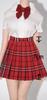 Figure Checkered Female Junior and Senior High School Student Cute Pure Sailor Skirt Fits TBLeague and Other Body Types and Shirt Not TBLeague 27