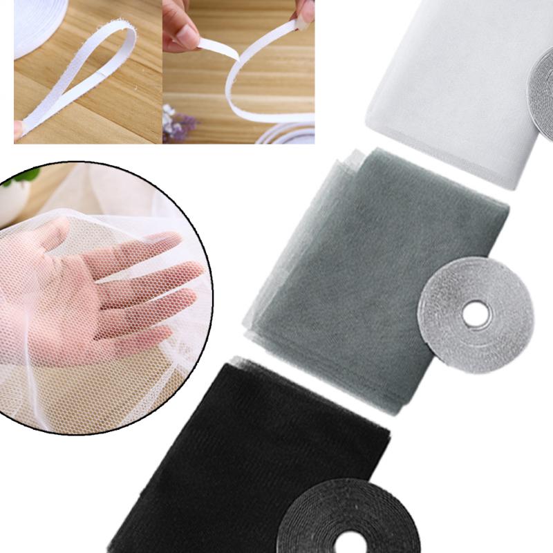 Противомоскитная сетка от мух, оконная сетка, клейкая сетка от комаров, насекомых, летающих насекомых, сетка, шторы для кухонных окон, домашняя защита