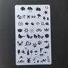 ABWR-Набор трафаретов для Junk Journaling Шаблон Геометрическая Форма Планировщик Трафарет Скрапбукинг Трафареты Для Рисования И Декора