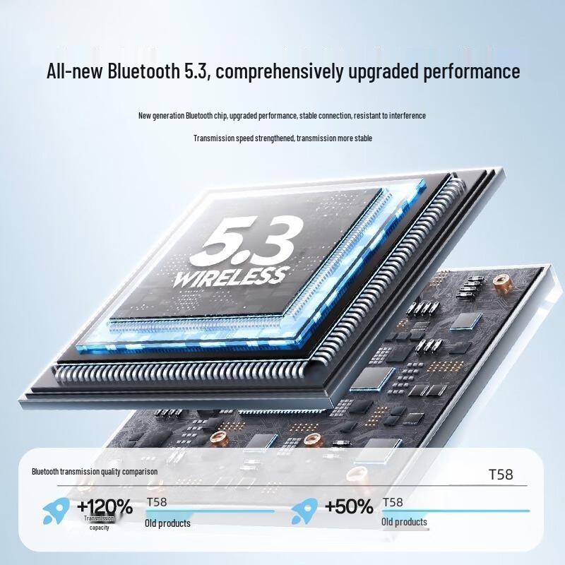 Портативная Bluetooth-колонка T58: Высококачественный звук, Мощный бас, Цветные огни, Длительное время работы от аккумулятора.