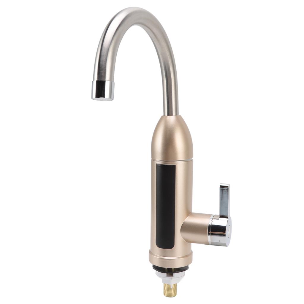 3000W Instant Water Heater Faucet Rotatable Electric Hot Cold Water Tap Stainless Steel Electric