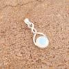 Milky Opal 925 Solid Sterling Silver Pendant, Handmade Gemstone Pendant Jewelry, Gifts For Wife Brand New Pendant