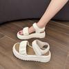 2025 Summer New Internet Celebrity Sandals Women's Platform Casual Roman Beach Shoes Student Ins Explosion Non-slip Versatile