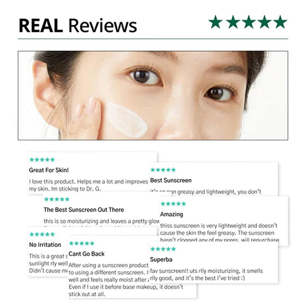 Доктор. G Red Blemish Успокаивающий солнцезащитный крем 50 мл (SPF50 +)