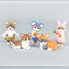 Cat Mofusand Cute Animal Costume Model Ornament Set For Decoration Desktop