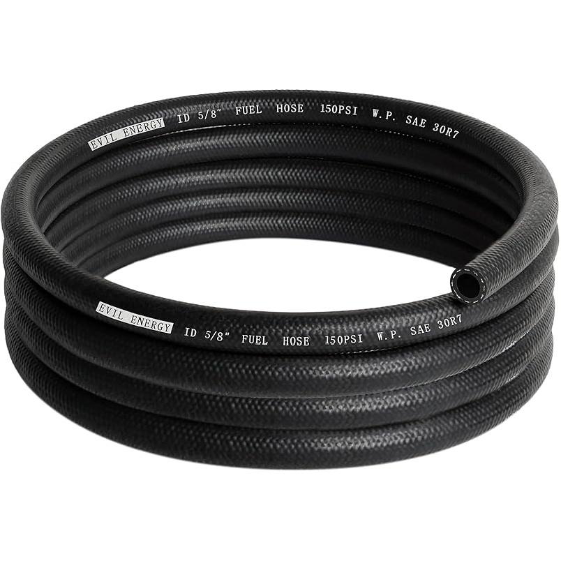 EVIL ENERGY 3/8" Топливная магистраль Нажимной фитинг Резина NBR SAE 30R7 10 футов 300 фунтов на кв. дюйм