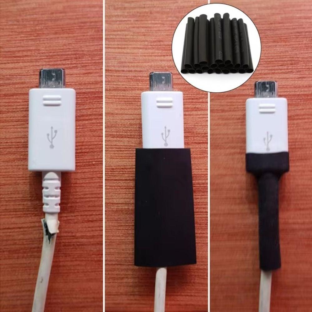 Waterproof Wrapping Sleeves Black Heat-shrinkable Sheath Heat Shrinkable Tube Electronic