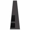 Fire Pit Black 35 x 35 x 100 cm Steel