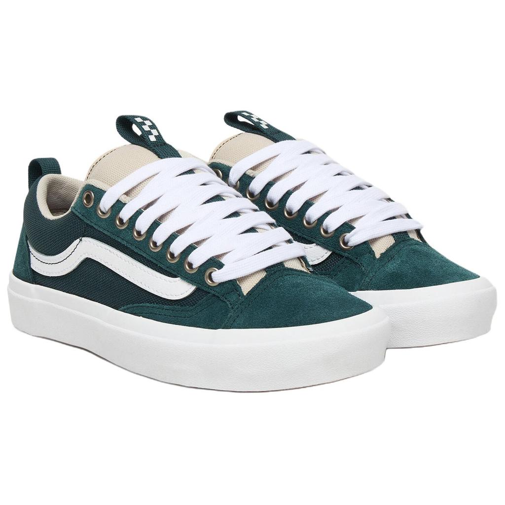 Vans Кеды Old Skool Удобные Прочные Низкие Кеды для скейтбординга Мужские кроссовки Зеленый Белый VN000D5REKD1