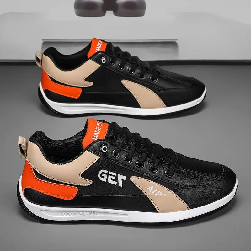 Модные спортивные нескользящие защитные кроссовки для отдыха повседневная обувь для мужчин беговая обувь походная обувь для ходьбы элегантные тенденции 2024 бесплатная доставка