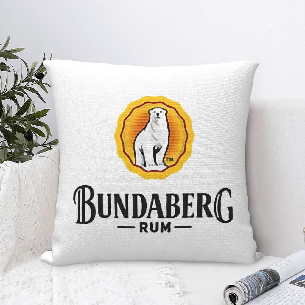Bundaberg Rum Square Pillowcase Cushion Cover Pillow Case Throw Pillow Cover for Home Bedroom Car