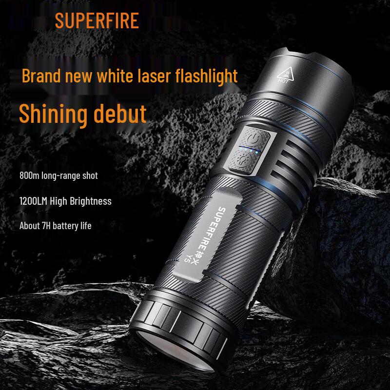 Сверхяркий перезаряжаемый светодиодный фонарик Supfire Y5