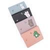 1 шт., женские короткие милые маленькие кошельки, студенческие, тройные, держатели для карт, сумка для удостоверения личности для девочек, держатели для карт, портмоне, кошельки, мультяшная сумка
