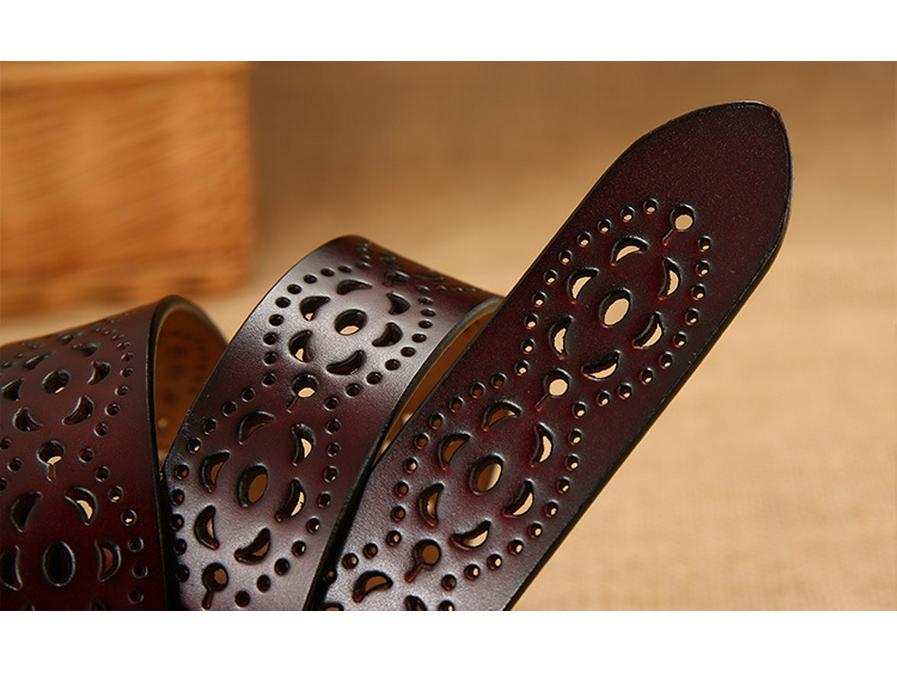 Женский широкий ремень из натуральной кожи - Простой и универсальный модный аксессуар в корейском стиле