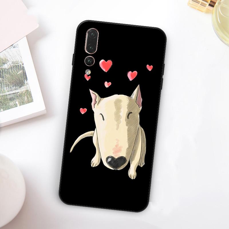 Чехол для телефона Huawei Nova 11 10 9 SE Y70 Y60 Y90 Y61 Y91 Y73 Y72 12i 11i 8i P30 P40 Lite P60 Pro с изображением английского бультерьера