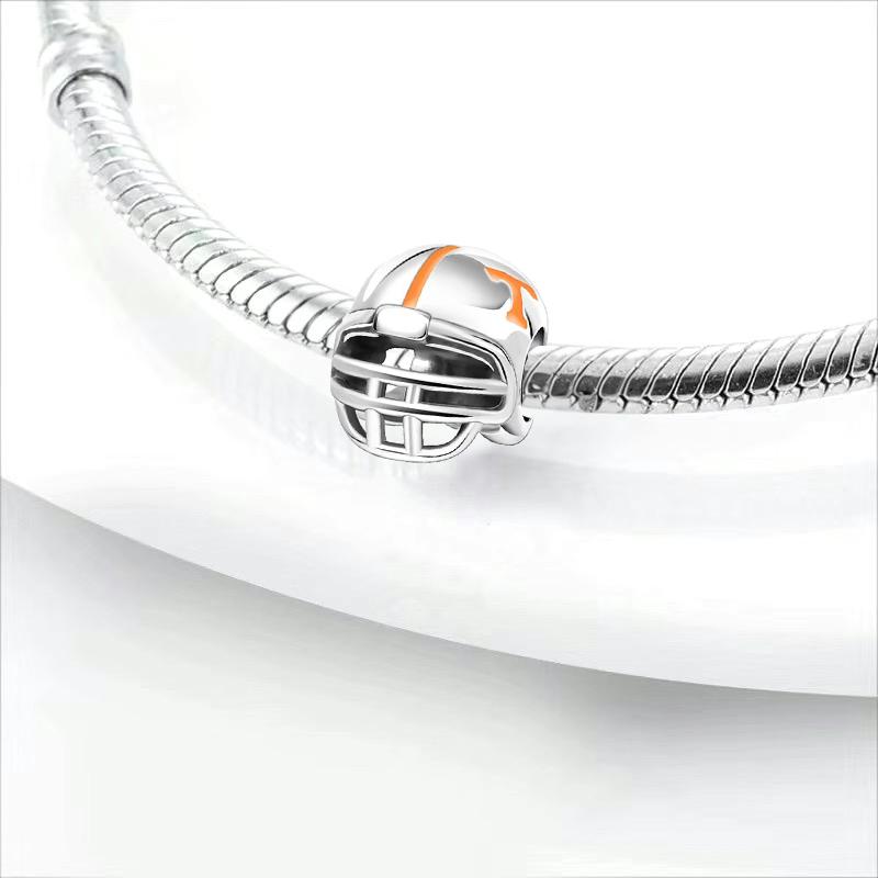 Новая серия Copper Sports Шармы для баскетбола, регби, роликовых коньков DIY Подвески Подходят для браслета, ожерелья, украшений