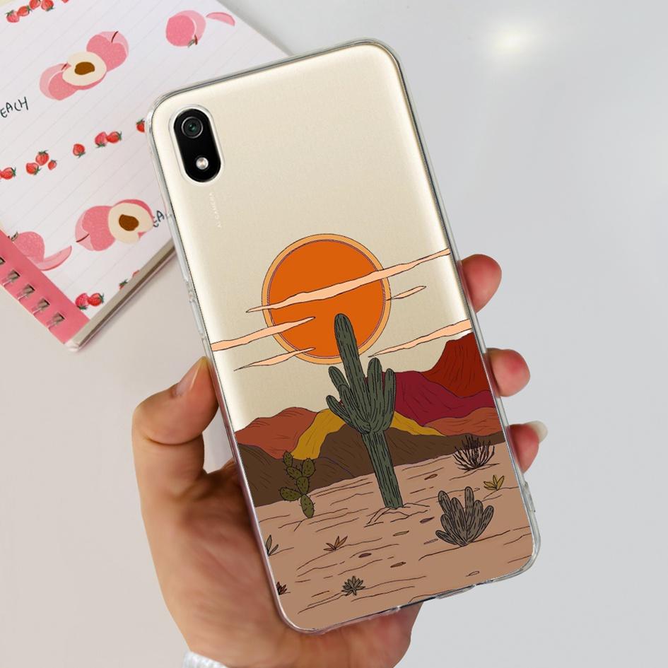Для Xiaomi Redmi 7 7A Чехол Силиконовый Мягкий Прозрачный ТПУ Защитная Накладка Задняя Крышка Для Xiomi Redmi 7A Funda Redmi7a Redmi7 Capa