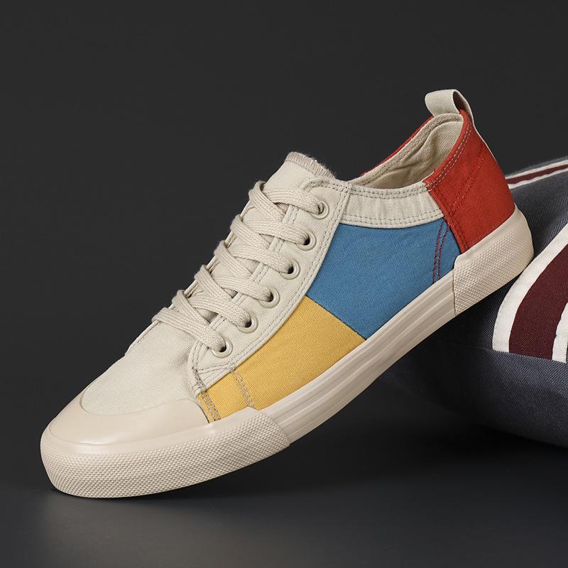 Men'S Shoes Canvas Shoes Men'S One-Pedal Men'S Casual Shoes Board Shoes Men'S Old Beijing Cloth Shoes Men'S