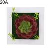Artificial Flower Succulent Plant Wall Art Frame Living Room Wedding Party Decor
