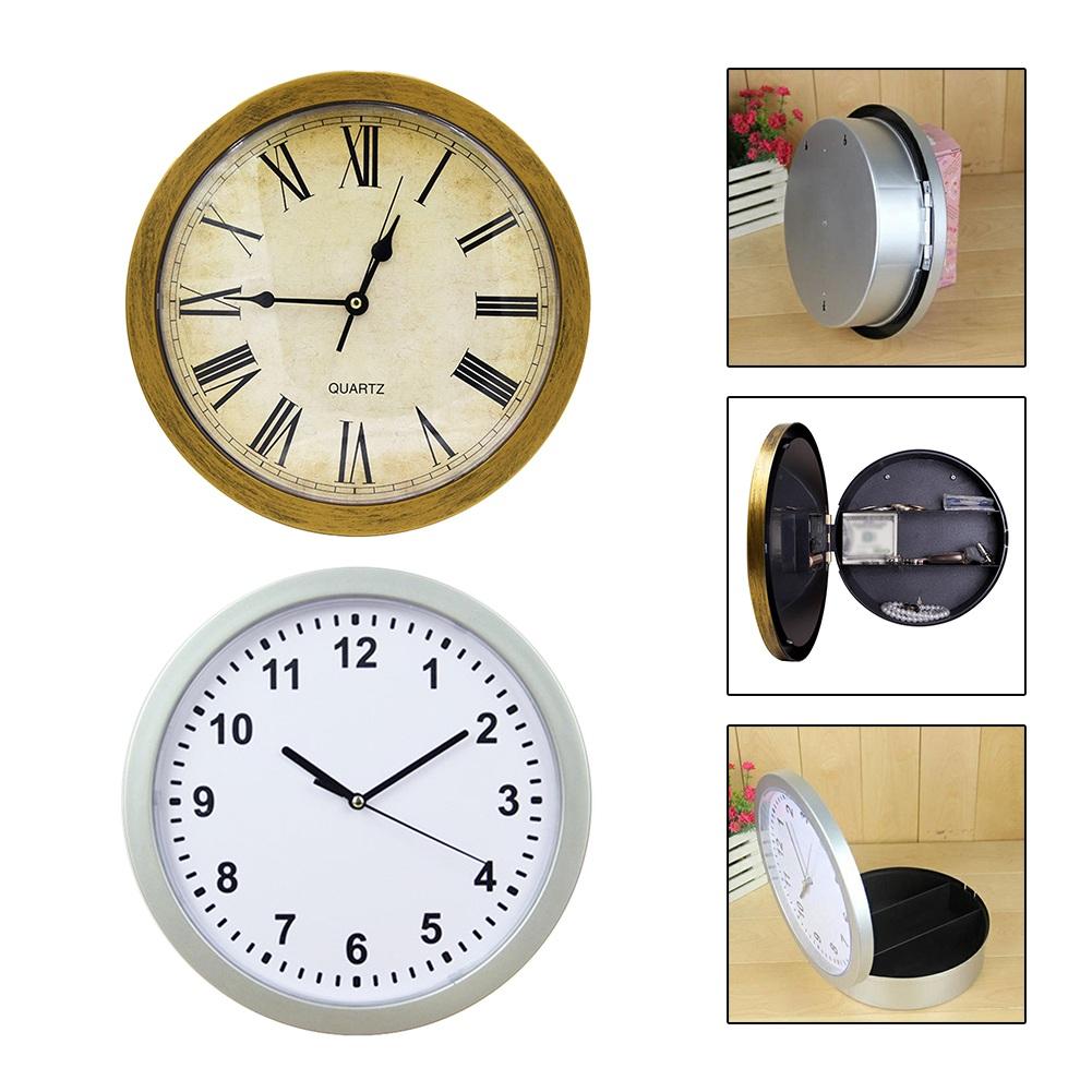 Safe Analog Clock Clock Sleek Design Clock Safety Box