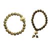 Sophisticated Beaded Bracelet National Wood Jewelry Temperament Bracelet for Women with a Touch of National Style