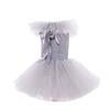 Pennywise Costume Kids Girls, Halloween Clown IT Cosplay Tutu Dresses With Gloves And Red Hairpin, Children Fancy Dress Clothing For Carnival Party Ho