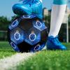 Футбольный мяч Cruzeiro Esporte Clube, разноцветный, подходит для всех возрастов, сшит машинным швом, материал ПВХ, соревновательного качества, прочный и с высоким отскоком