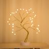 LED Tree Ornamental Happiness Christmas Lights Wall Decoration for Christmas