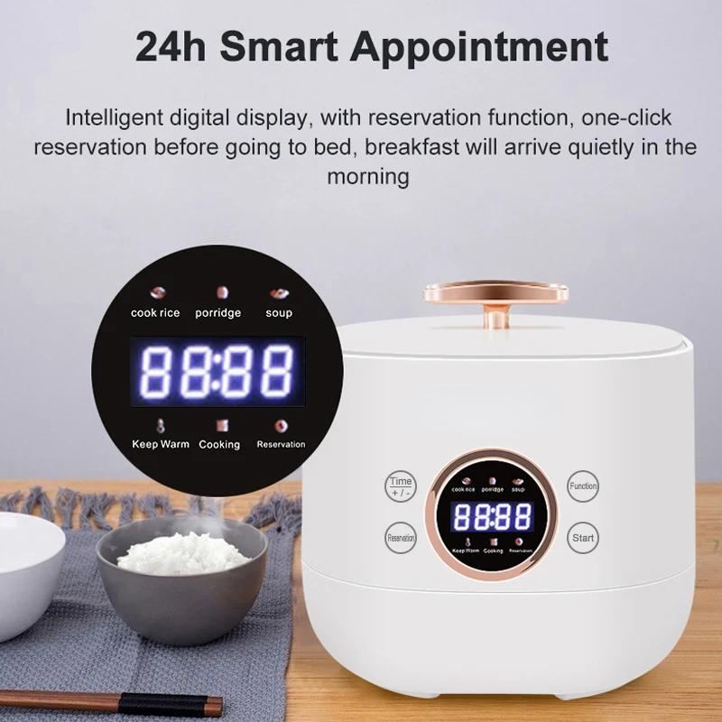 Smart Rice Cooker Multi-Household Antiprigar Pan Mini Cooking Machine Kitchen dormitory Rice Cooker