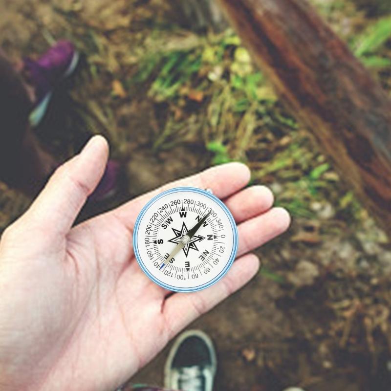 100mm Large Survival Compasses Hiking Compasses for Outdoor Camping Pocket Round Compasses Pocket Navigation Compasses
