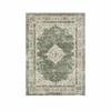 Vikama Bohemian Faux Wool Rug - Ultra-Thin, Stain-Resistant,Non-Slip Carpet For Study Room & Living Room,Soft Floor Mat Home Dec