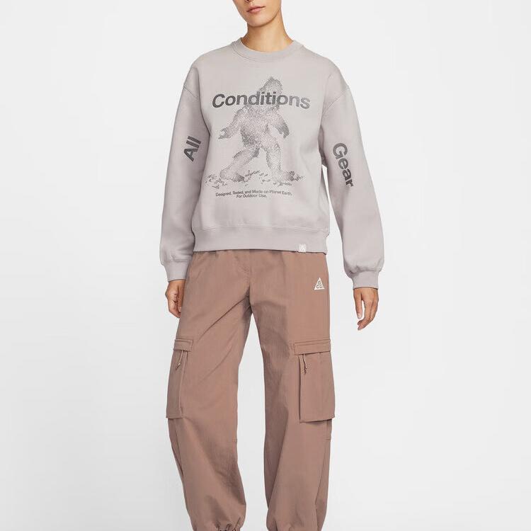 Nike Серия ACG Свитшот с круглым вырезом из флиса Tuff Женские топы IO9404-009