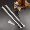 Elegant Weapon Collection Gift, Folding Fan with Aluminum Alloy Fan Bones, 95inch Mini Fans with Blank Silk Surface