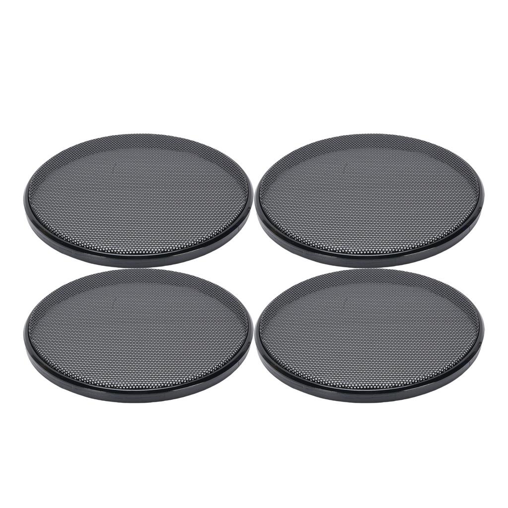 4Pcs Speaker Grill Cover Cold Rolled Steel 149mm Protective Car Speaker Mesh Cover for Home Theater Boat Automobiles