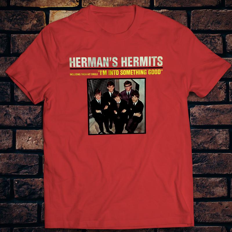 I M Into Something Good The Most Of Herunisex S Hermits T Shirt Rock Classic Album