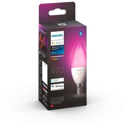 Подключаемые лампочки White and color flamme E14