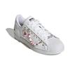 Adidas Женские кроссовки Superstar Good Vibes White Footwear-Белый серебристый-металлик HP7828