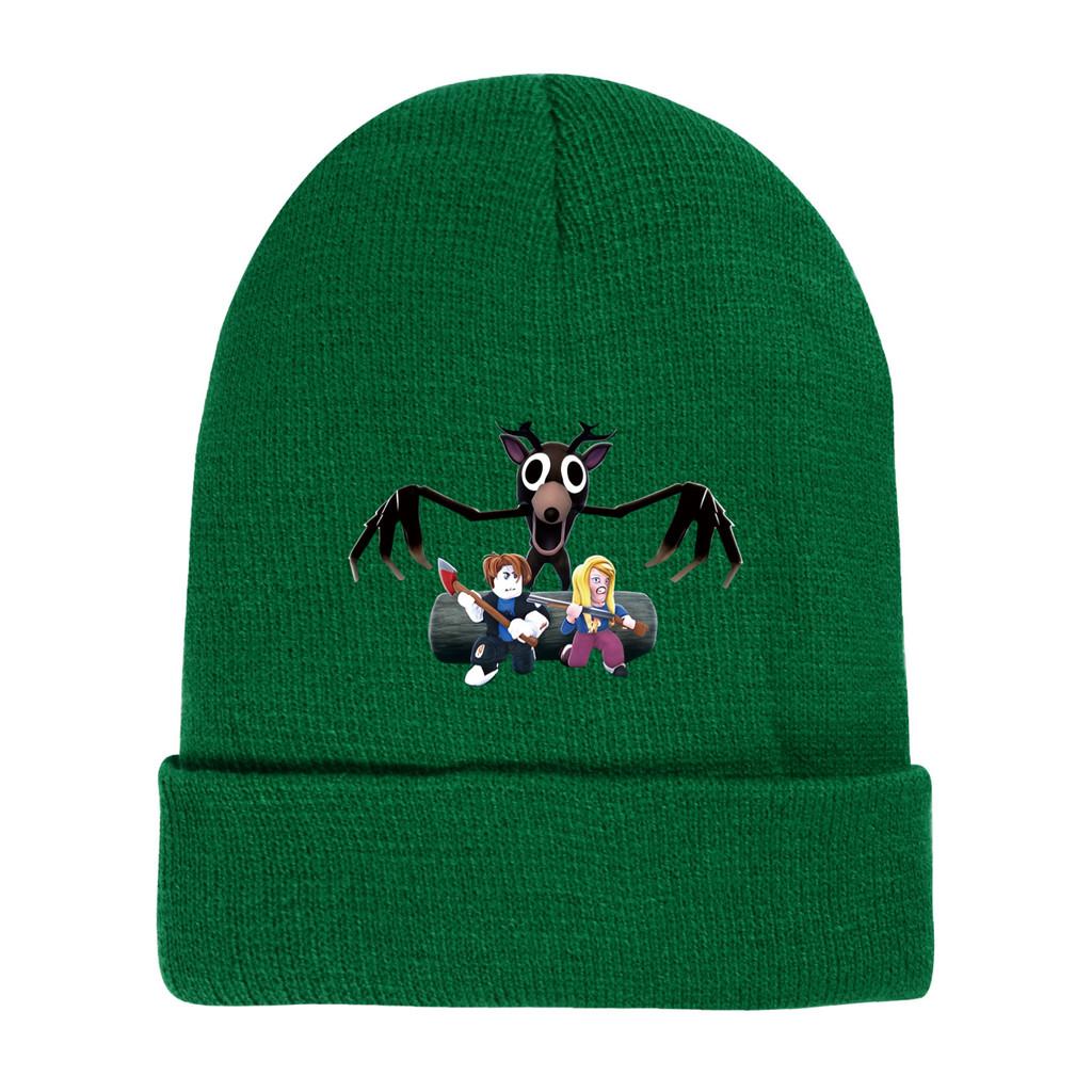 Детские Девочки Модные Аксессуары 99 Ночей в Лесу Принтованные Повседневные Шляпы Кепки с Козырьком Вязаная Шапка