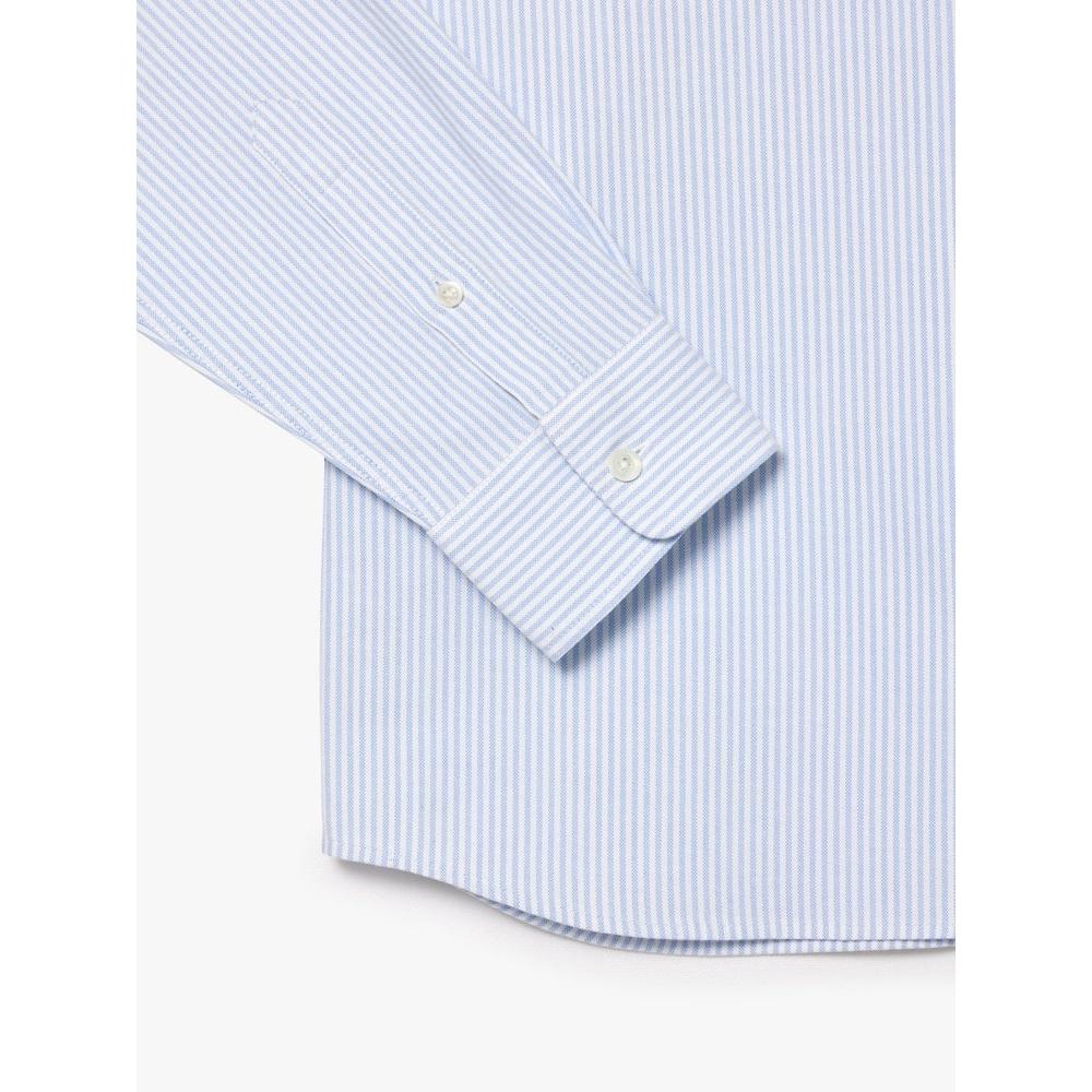 Lacoste Мужская рубашка Oxford Stripe Ch7552 54n E7b q2nCh7552 54nE7b