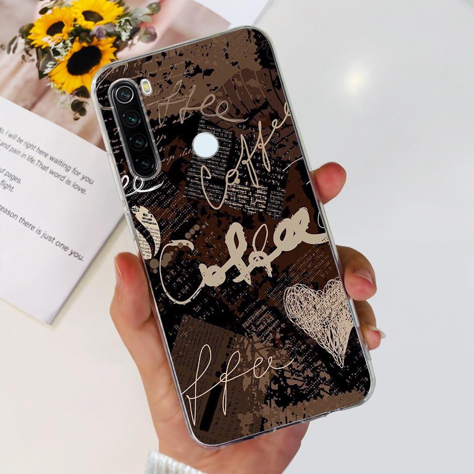 Для Xiaomi Redmi Note 8 Чехол Милый Мультяшный Мягкий Силиконовый Чехлы Для Телефона Для Xiaomi Redmi Note 8T 8 t Чехол На Redmi Note8 Задняя Крышка