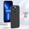 16+ Матовый силиконовый чехол для iPhone 15 14 Pro Max 13