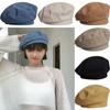 Elegant Women Girls Classic French Style Beanie Beret Hat Solid Color Cap Artist Painter Hat