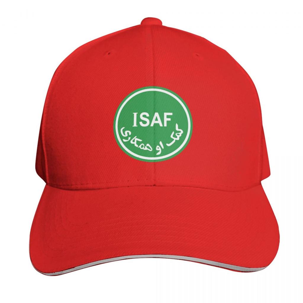 СИЛЫ ПО СОДЕЙСТВИЮ БЕЗОПАСНОСТИ В АФГАНИСТАНЕ (ISAF) Кепка Бейсболка Индивидуальная Кепка Защитная Каска Гольф Одежда Рождественская Шапка Шапки Для Женщин Унисекс