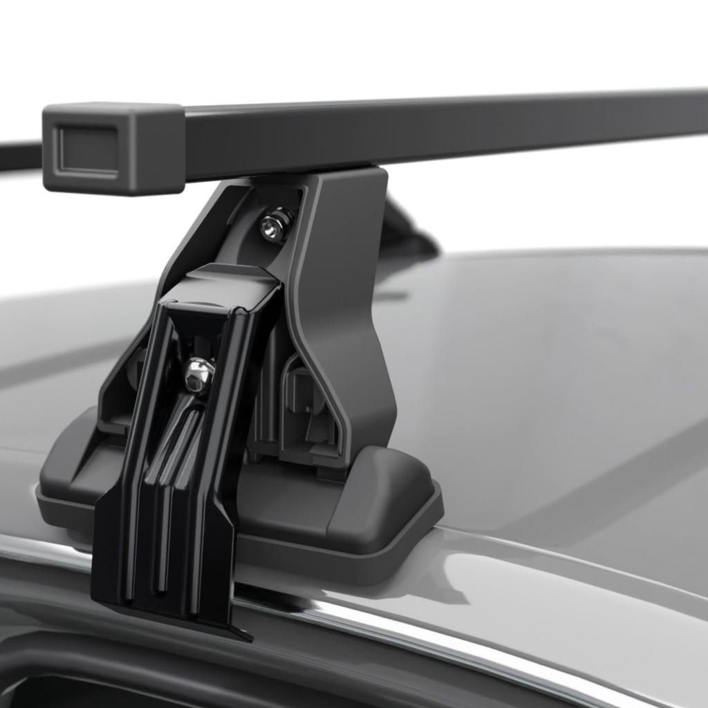 Aiways U6 2021 roof rack - steel black Omega 130cm, mounting on the edges