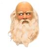 2021 Christmas Santa Claus Full Head Latex Mask Realistic Face Human Mask Cosplay Props Masks