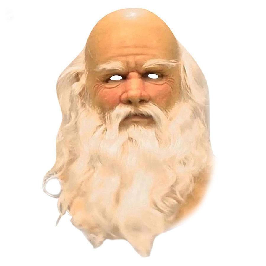 Full-length Latex Santa Claus Mask, Realistic Face, Role-playing Mask, Cosplay Props, 2021