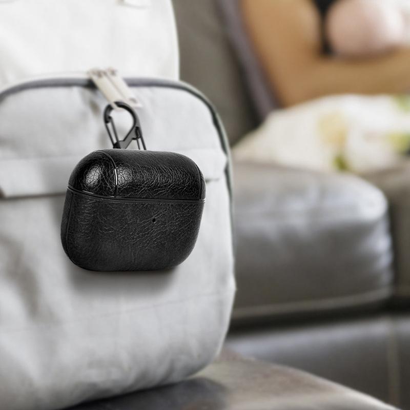 Кожаный чехол из ПУ для наушников AirPods 4 4-го поколения Чехол для AirPods Pro 2 2-го поколения Pro2 Чехлы для AirPods 3 2 1 Funda Чехол для наушников Coque