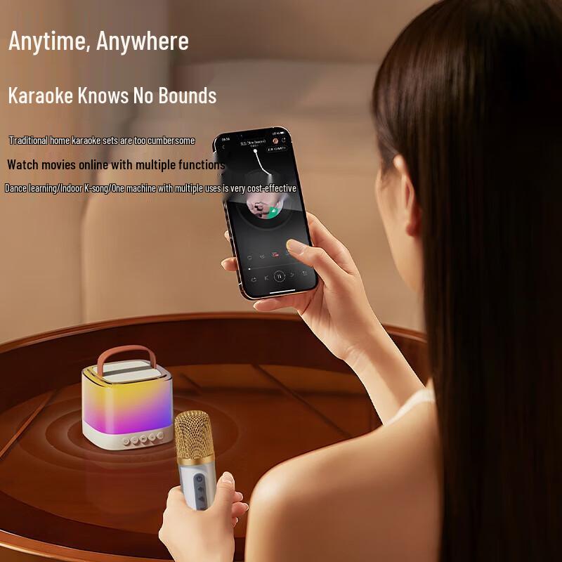 Shanshui V1 Wireless Bluetooth Karaoke Speaker Set